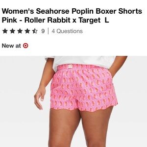 Roller Rabbit x Target Pink Boxer Short